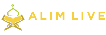 Alim Live - Learn Quran Online White Logo